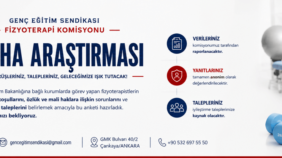 Fizyoterapist Saha Anketi